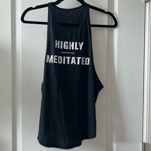 lululemon athletica Black Tank Top